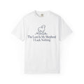 The Lord Is My Shepherd, I Lack Nothing T-Shirt – Dark Blue