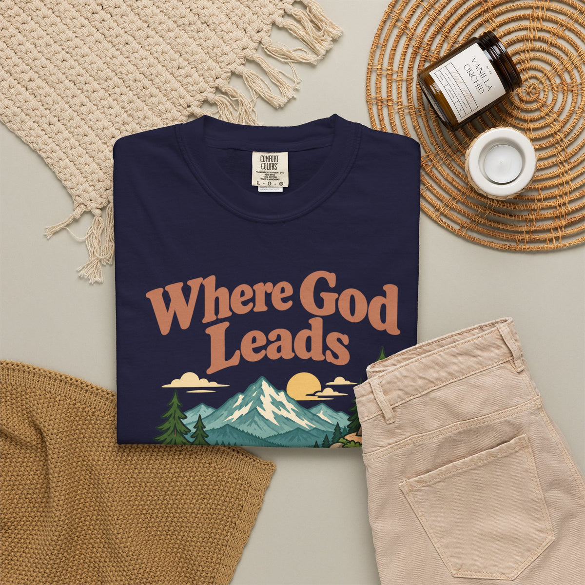 Where God Leads, Provision Follows T-Shirt