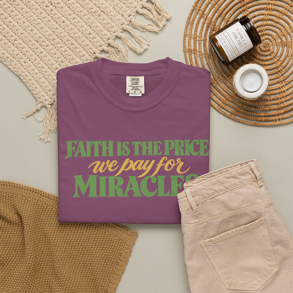 Faith is the Price We Pay T-shirt