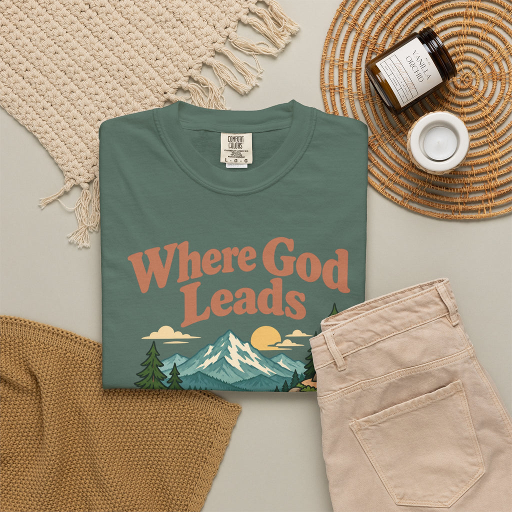 Where God Leads, Provision Follows T-Shirt