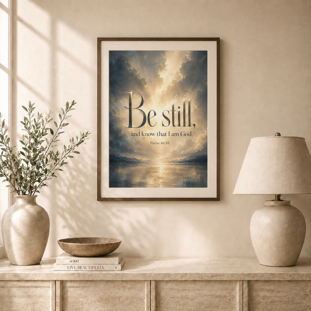 Be Still — Printable Wall Art