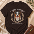 Loyal to Jesus, Distracted by Snacks — Faded Bone Detail T-Shirt