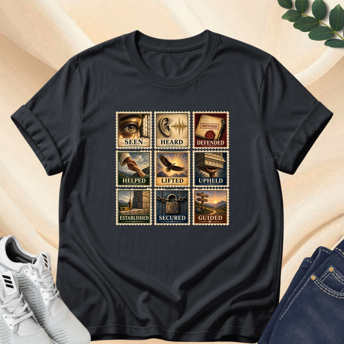 Kingdom Benefits Vintage Stamp T-shirt