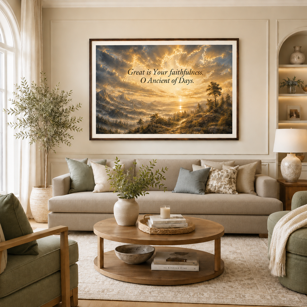 Great Is Your Faithfulness — Printable Wall Art
