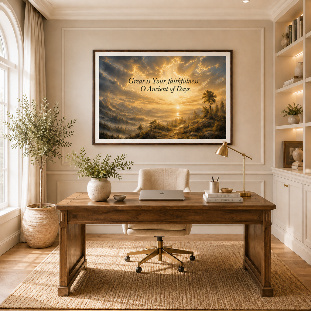 Great Is Your Faithfulness — Printable Wall Art