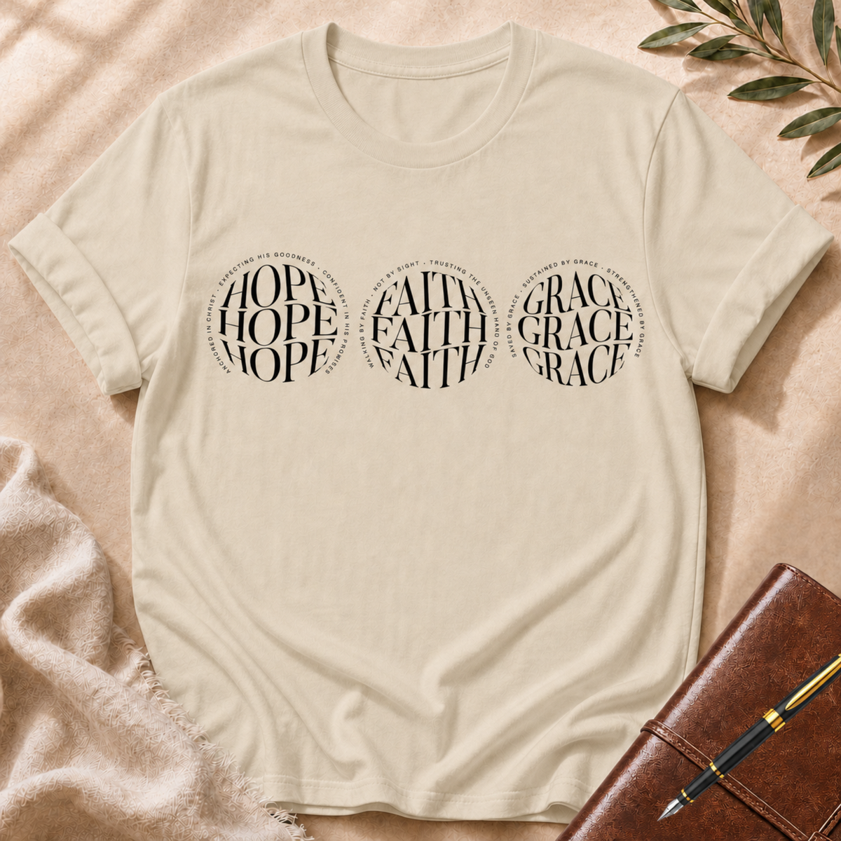 Hope, Faith, Grace T-Shirt