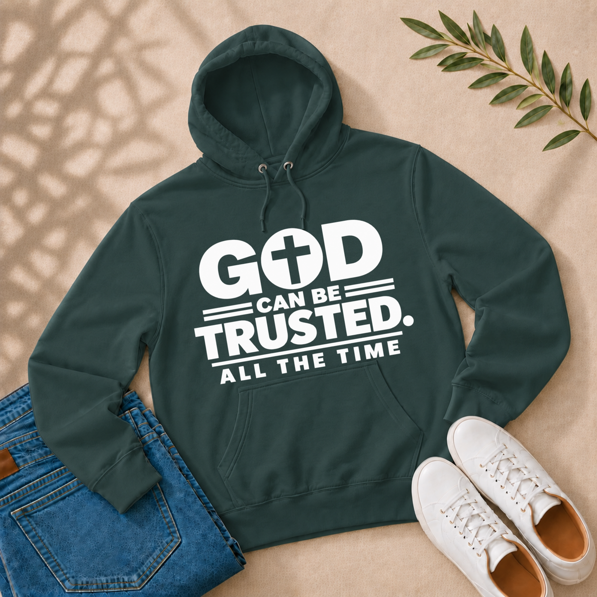 God Can be Trusted Hoodie