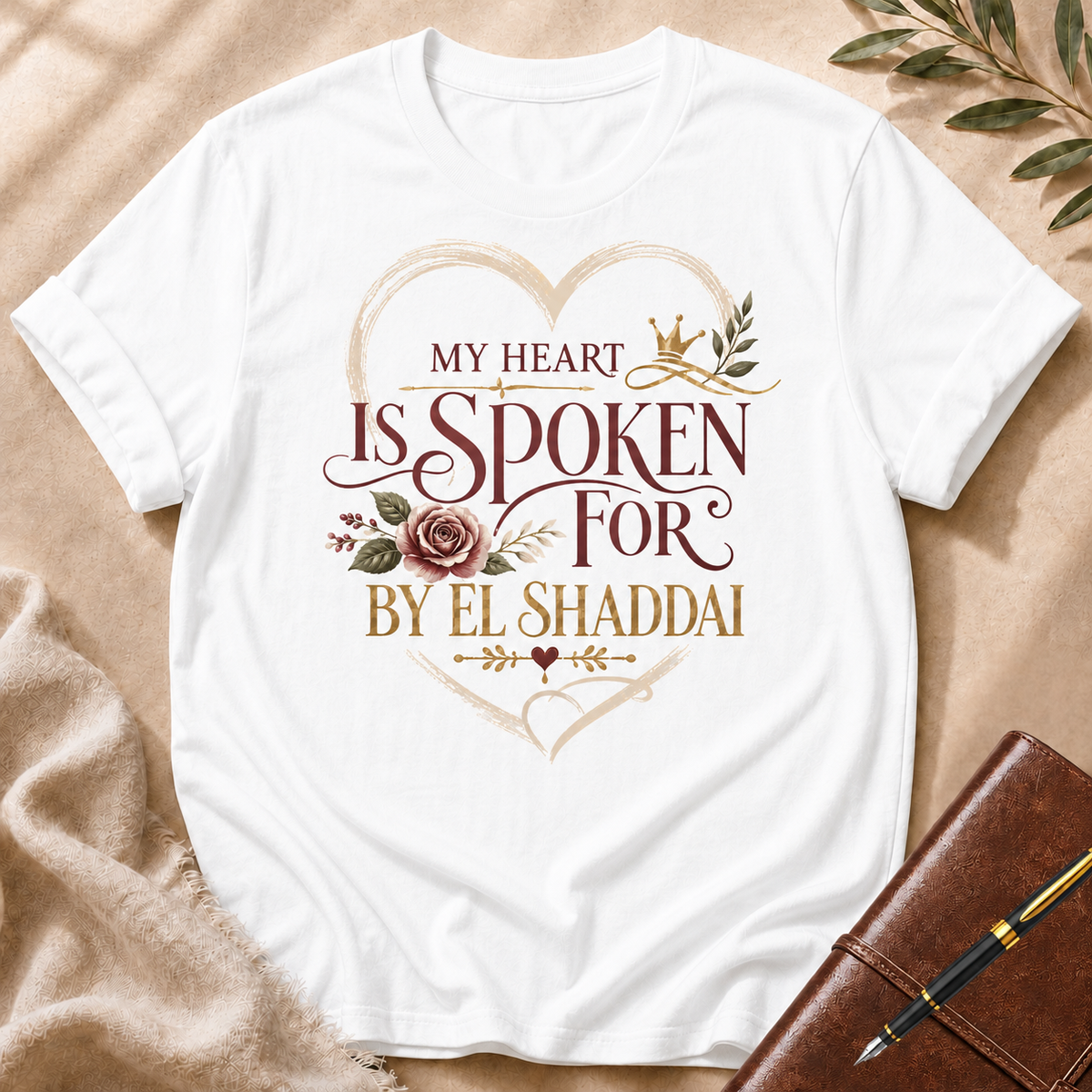 My Heart Is Spoken for by El-Shaddai T-Shirt